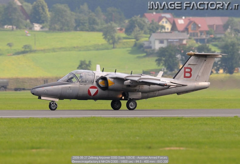 2009-06-27 Zeltweg Airpower 0300 Saab 105OE - Austrian Armed Forces.jpg